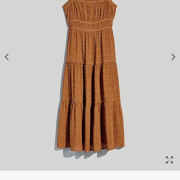Madewell Sophia Cami Tiered midi dress - Picture 9 of 10